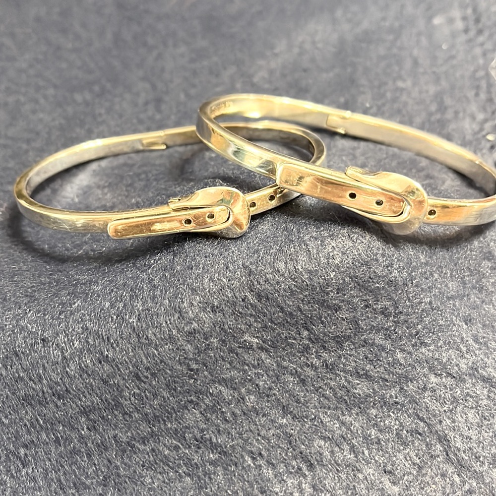 Sterling Silver Adjustable Bangle Bracelet